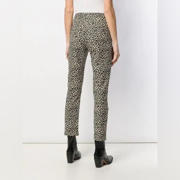 A.P.C Leopard Print Straight Jeans - Picture 2 of 9